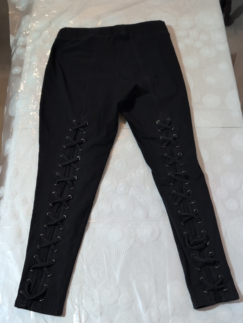 torrid Black Soft-Stretch Leggings with Logo Waist